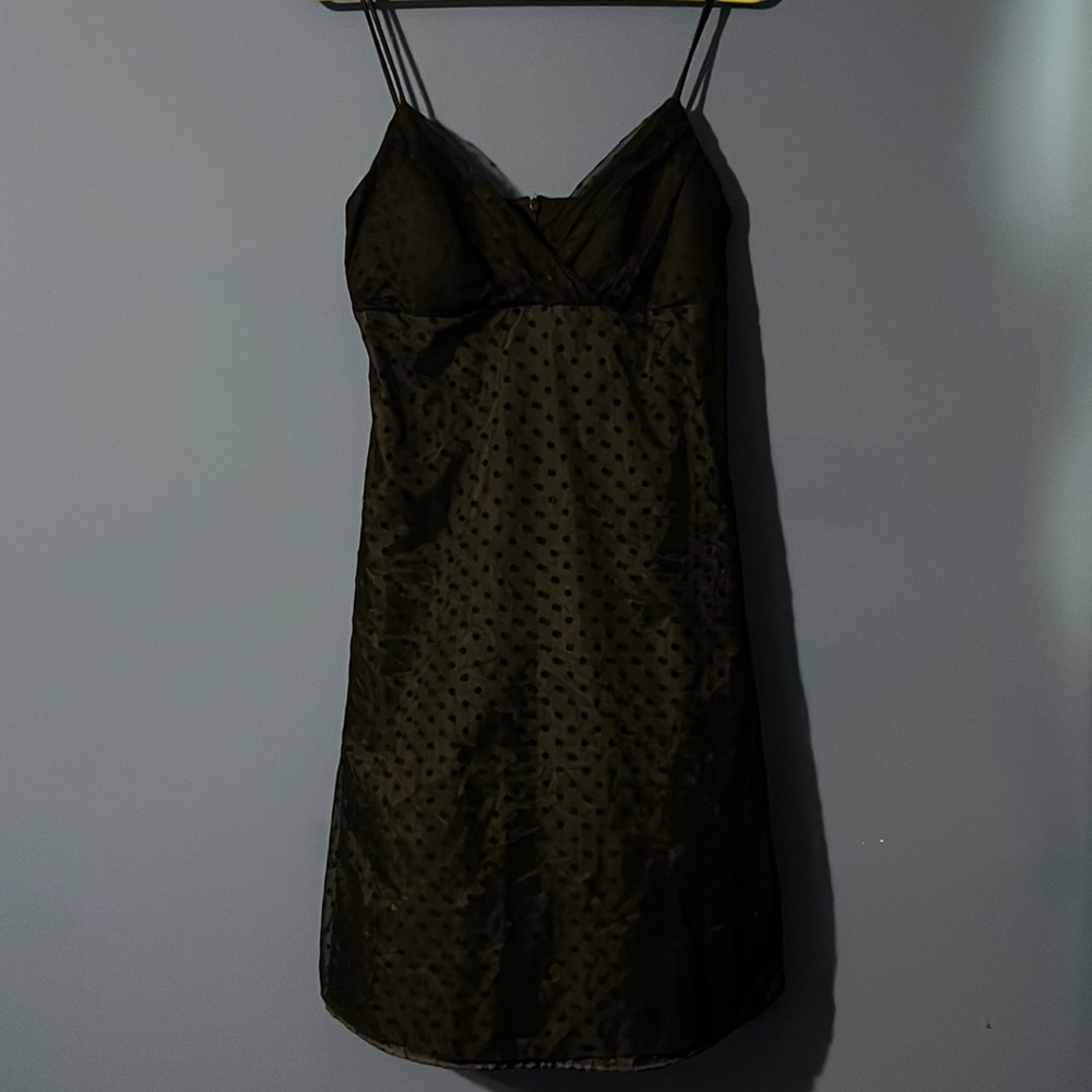 Black strappy cocktail dress, only worn once!